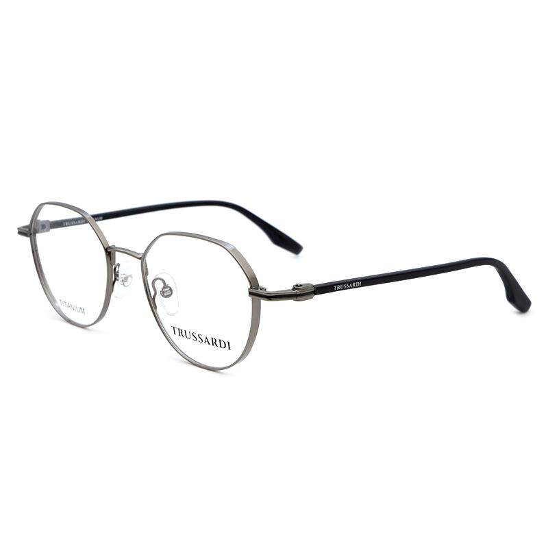 TRUSSARDI杜鲁萨迪眼镜韩复古情侣眼镜框男女显瘦可配镜TSM1045T