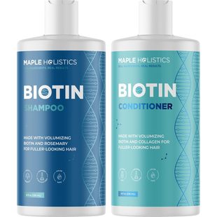 Rosemary Biotin Shampoo and Conditioner Set - Volumizing
