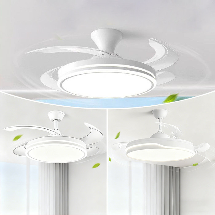 斯迈欧2025新款家用吊扇灯北欧客厅餐厅吊灯卧室中山灯具工厂直销