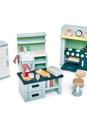 娃娃屋Tenderleaftoys浴室书房