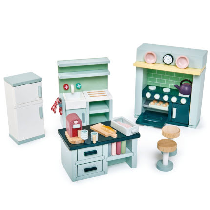 国内现货美国Tender leaf toys人偶娃娃屋 家具厨房客厅浴室书房