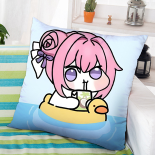 来图定制抱枕doro桃乐丝游戏周边胜利女神nikke沙发方枕车载靠垫