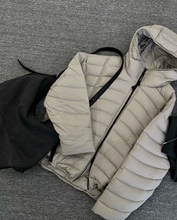 美式冬百搭泡芙韩版连帽羽绒服男潮牌轻薄排骨90绒羽绒服保暖外套