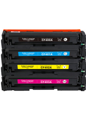 适用惠普HP201A CF400A硒鼓 252n M277n M277dw M252dw m274n彩色激光打印机Color LaserJet Pro粉盒墨粉