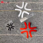 愤怒车贴生气爆筋贴纸可爱 标记MINI电动车摩托车头盔反光贴 凶