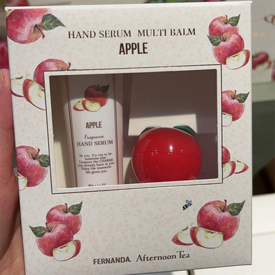 日本fernanda苹果afternoon tea下午茶草莓护手霜 唇膏喷雾 香水