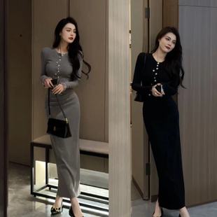 大婷婷 小香风上衣褶皱半身裙套装 早秋新款 圆领长袖 DT096 法式