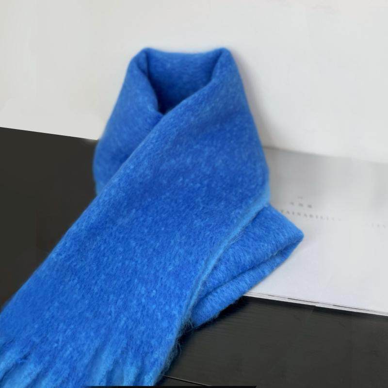 海马毛围巾男女同款日系韩系