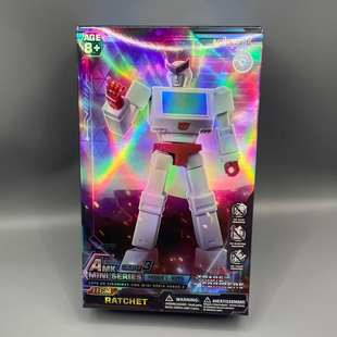 YOLOPARK AMK MINI系列变形金刚G1救护车组装模型不可变形高11cm