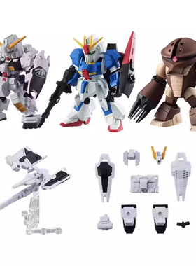 BANDAI万代高达扭蛋MSE03重装重奏龟霸Z高达TR1海兹尔拼装模型