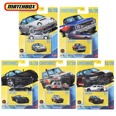 matchbox火柴盒收藏家玛莎拉蒂马自达奥迪丰田合金小车模型GBJ48