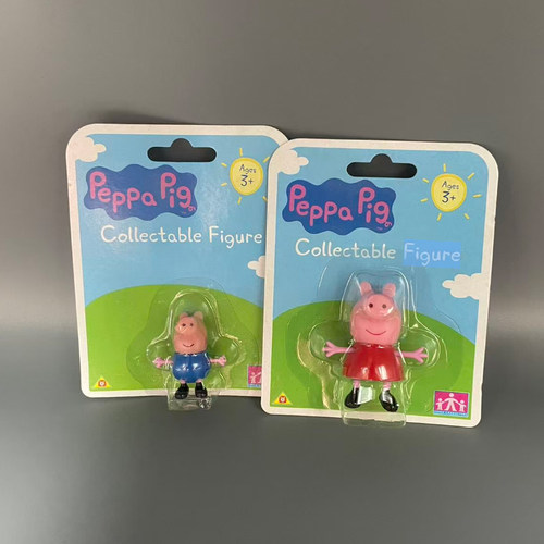 正版peppapig小猪佩奇公仔人偶玩具 佩奇乔治迷你儿童玩具