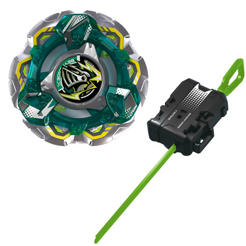 TOMY BEYBLADE X系列 CX-14骑士要塞 爆旋陀螺 玩具 带发射器