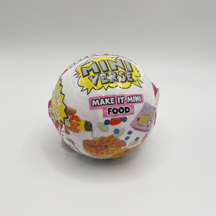 miniverse迷你食物MGA玩具三丽鸥凯蒂猫联名美食盲盒儿童手工diy
