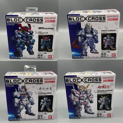 BANDAI万代 Block Cross G夸克斯 风灵高达 独角兽 骑士 拼装模型