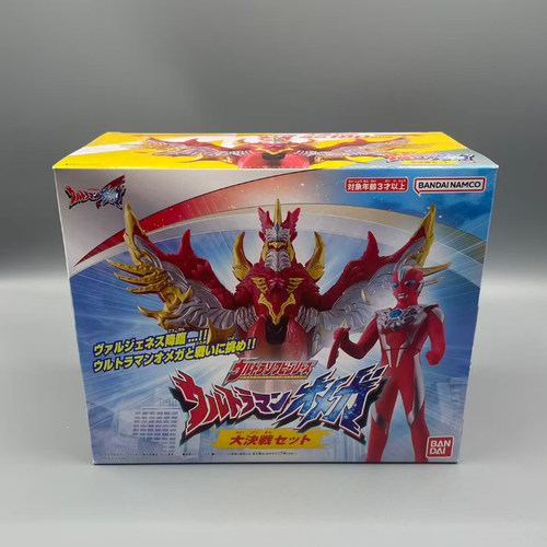 现货BANDAI万代奥美迦奥特曼软胶人偶大决战套装朱雀模型玩具公仔