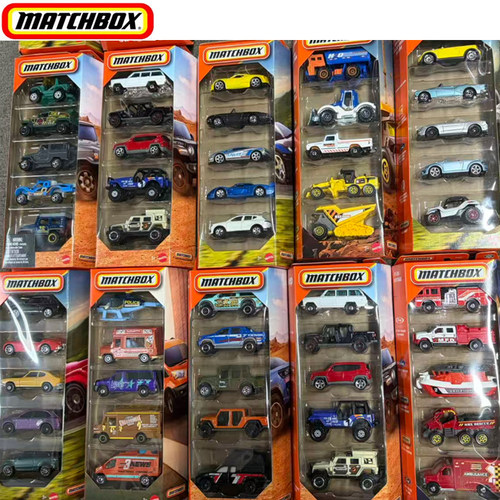 matchbox火柴盒2025款合金车模小汽车C1817五连包5 pack五辆装
