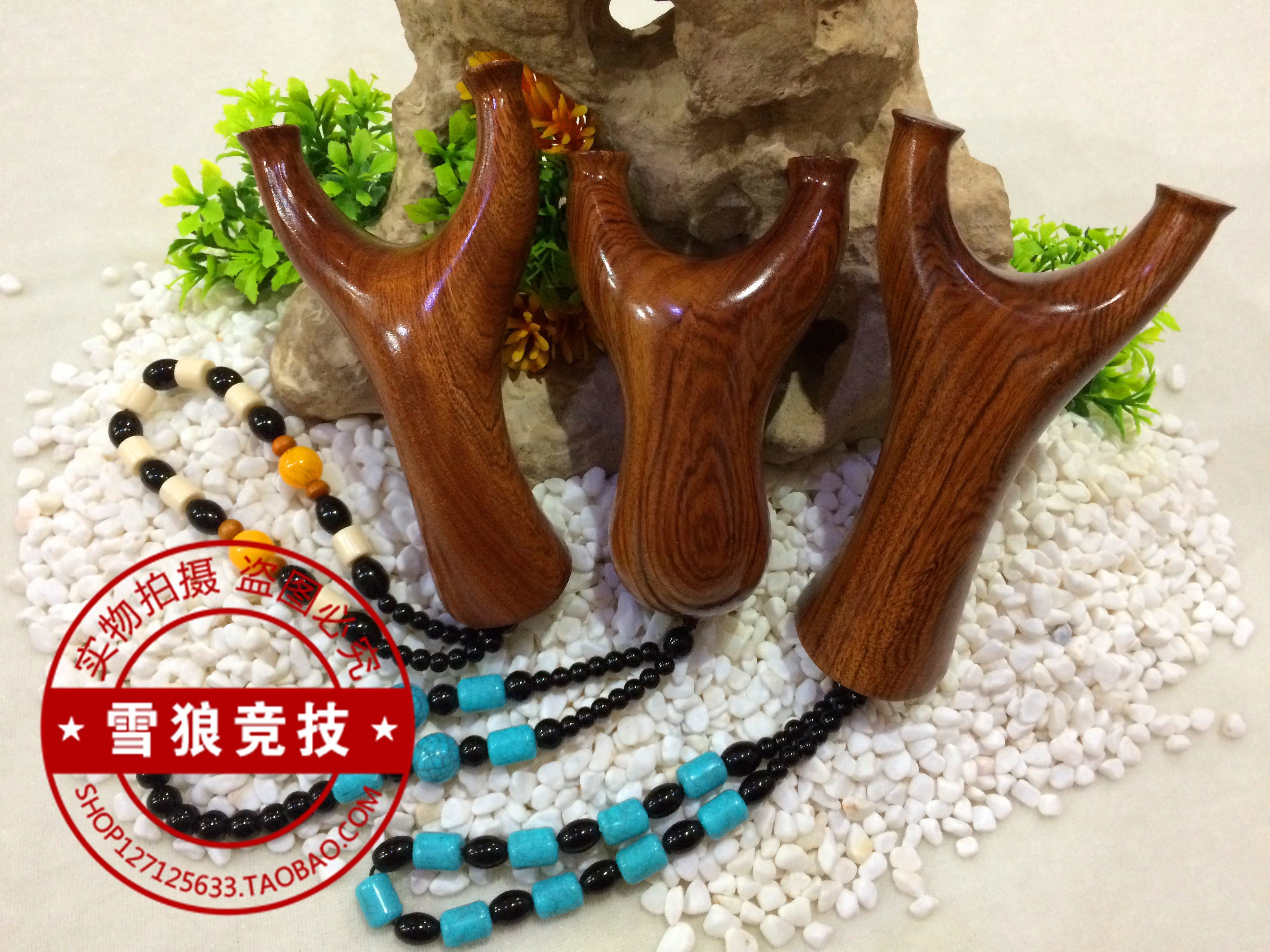 沙漠铁弹弓户外竞技纯实木弓扁皮反曲胖飞虎水波纹木弓飞虎叉弹工