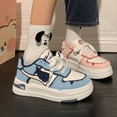 小白鞋 回力鸳鸯鞋 新款 增高厚底小众原创运动休闲板鞋 女款 2026春季