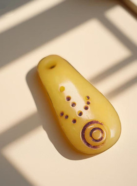 牦牛骨阿呆卡子手串佛珠配件