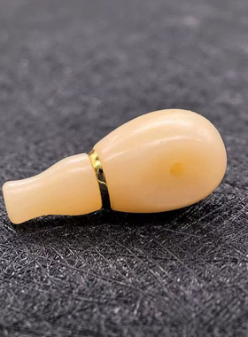 驼骨镶嵌分体三通隔珠配件