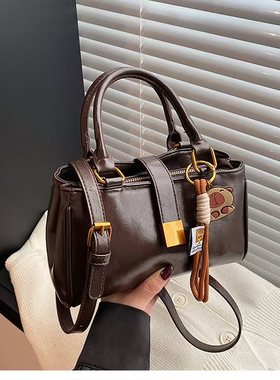 M&SHA THE MASHA 5小方包2024秋季新款小众时尚百搭斜挎包女