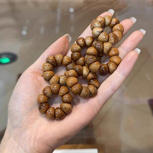 库克蒜瓣大肠手捻12mmDiy文玩配件手工编织手绳手串手链配饰饰品