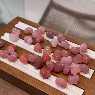 新款粉糯屁桃Diy文玩配件手工编织手绳手串手链各种配饰饰品