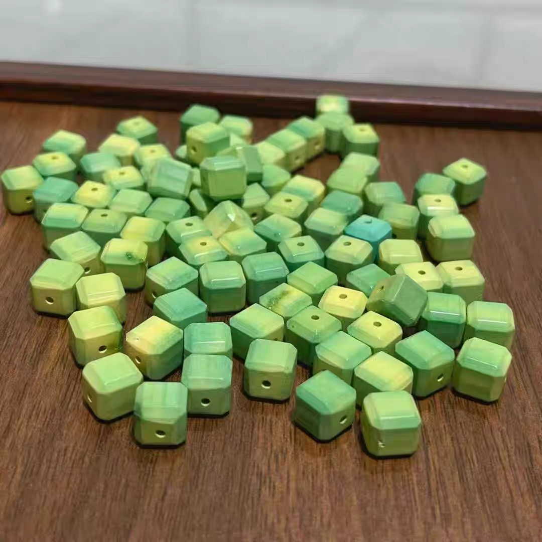 菱镁矿方糖配件手工diy文玩时尚配饰佛珠串珠手链项链饰品