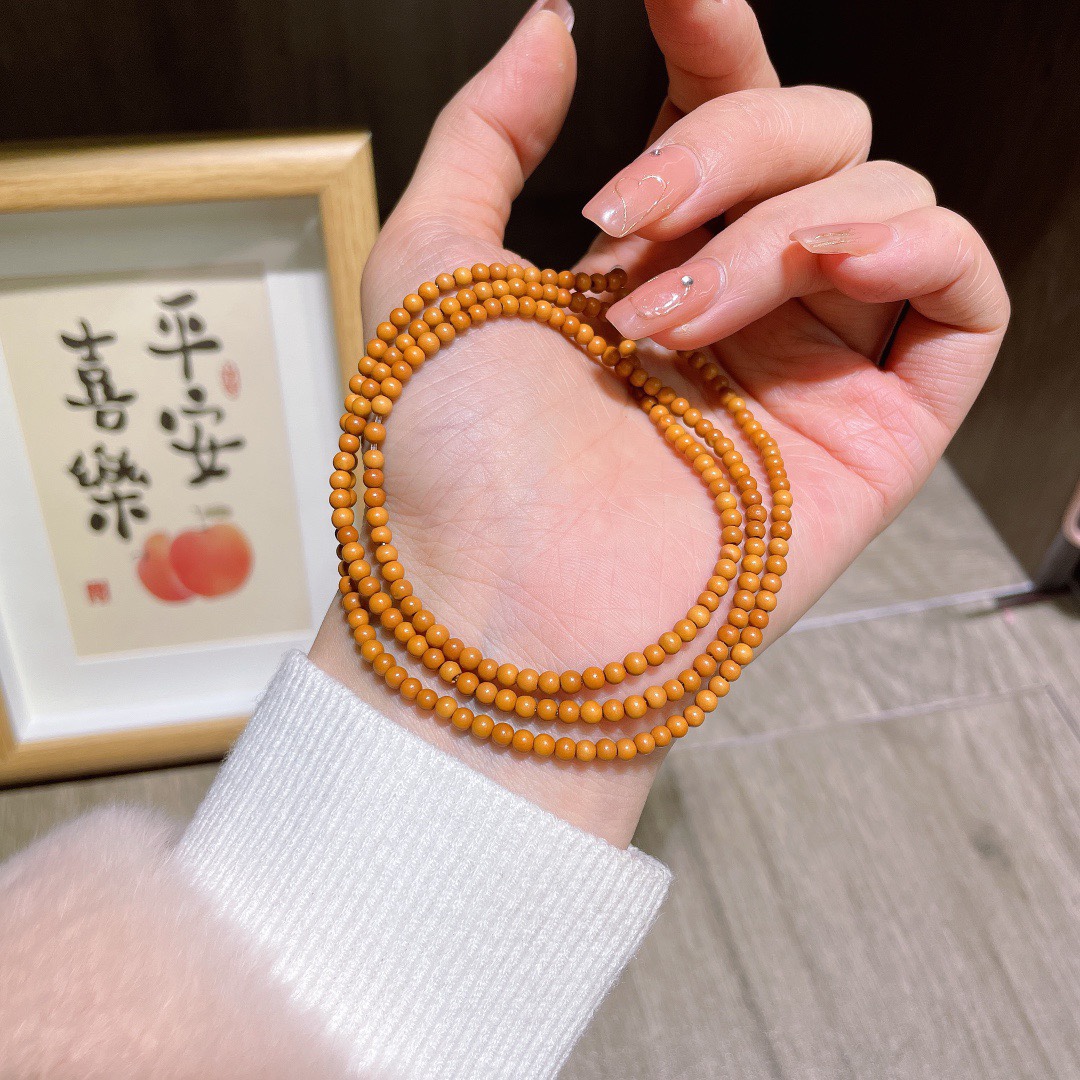 橄榄核半成品diy配件手工编织手绳项链文玩佛珠手串配饰品隔配珠