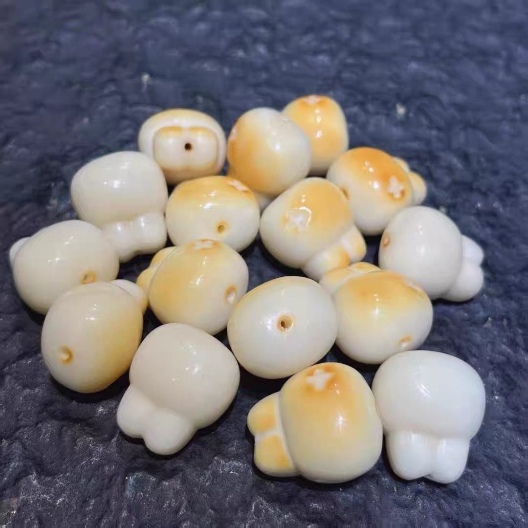 天然象牙果可爱兔子头炭烤象牙果兔子上下通孔配件diy文玩手串,饰品/流行首饰/时尚饰品新,其他DIY饰品配件,淘宝优惠券,粉丝福利购,淘宝优惠卷