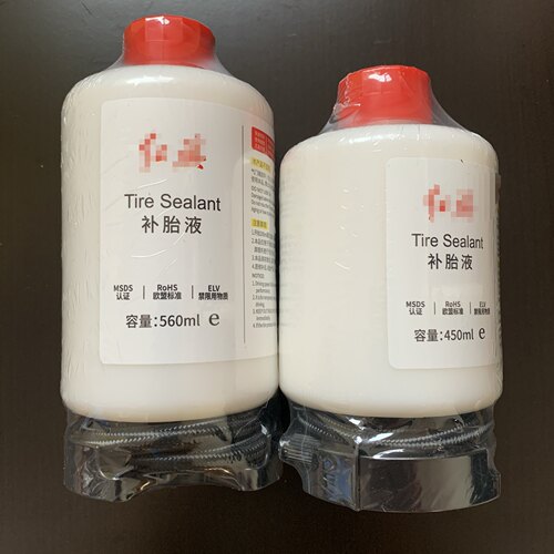 红旗补胎液汽车轮胎紧急救援自补液连接气泵使用胶水450ml与560ml