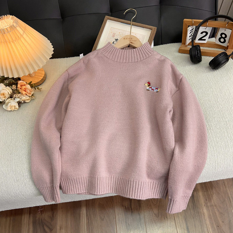 海洋家特价童装女童秋冬季新款毛衣中大童女孩针织衫儿童保暖线衣,童装/婴儿装/亲子装,毛衣/针织衫,淘宝优惠券,粉丝福利购,淘宝优惠卷