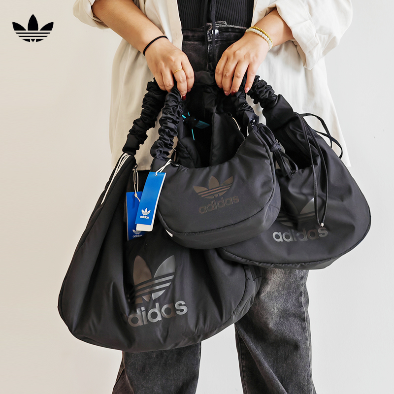 Adidas阿迪达斯正品云朵斜挎包男女新款运动包单肩包拎包JP0145