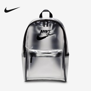 Nike耐克正品 双肩包男女半透明运动包大容量旅行包防水书包HV8920