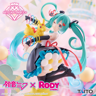 爱玩乐 日版TAITO 初音未来 Rody跳跳马39联名艺术家景品现货包邮