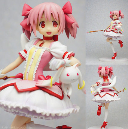 日版魔法少女小圆鹿目圆香手办