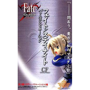 日版Fate塞巴Saber盒蛋人偶包邮