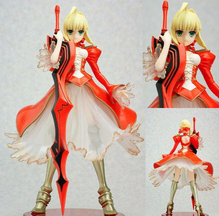 日版Fate红Saber尼禄景品包邮
