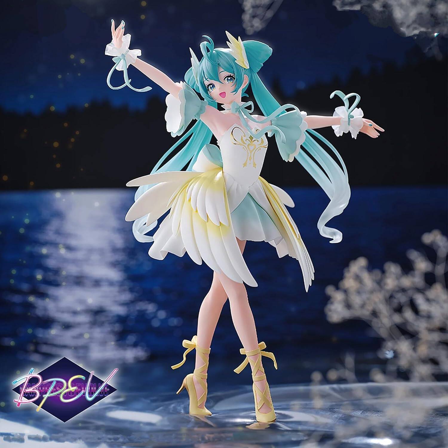 日版V家初音未来天鹅湖景品包邮