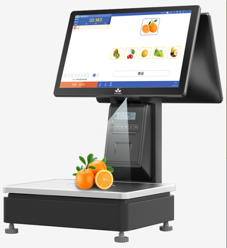 贺氏爱宝 AB-1850T AI 收银秤商场超市、生鲜果蔬自主识