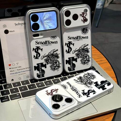 英文字母ST适用苹果18/17promax手机壳华为Mate80电镀Pura90荣耀600防摔OPPOReno16手机套vivoX300软小米17