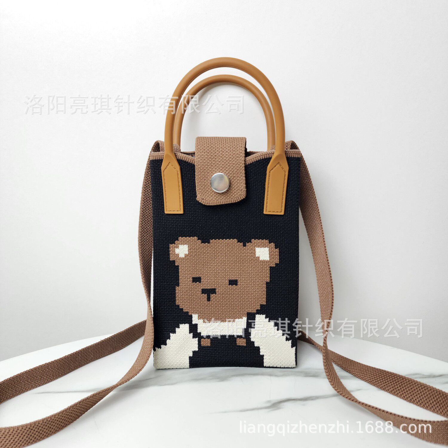 百搭软橡胶手柄伴手礼新款万圣节搞怪手提包休闲潮流可斜挎包包