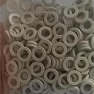PEEK圆形平垫片聚醚醚酮垫圈耐高温耐酸碱绝缘密封件
