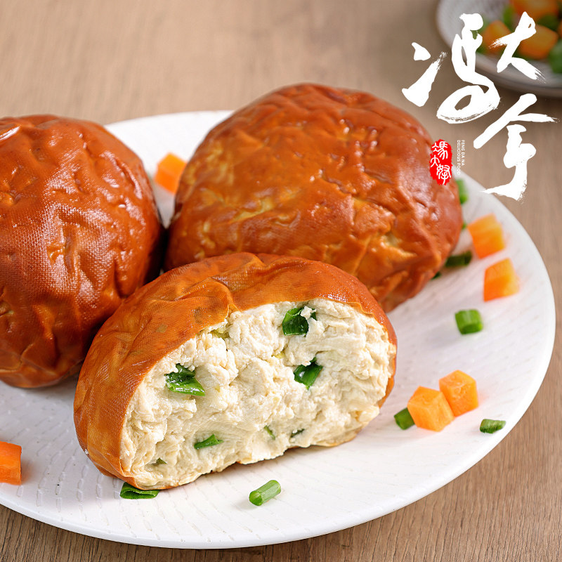 葱香素肚锦州特产东北老式即食五香素鸡素肉豆腐制品豆皮代餐零食
