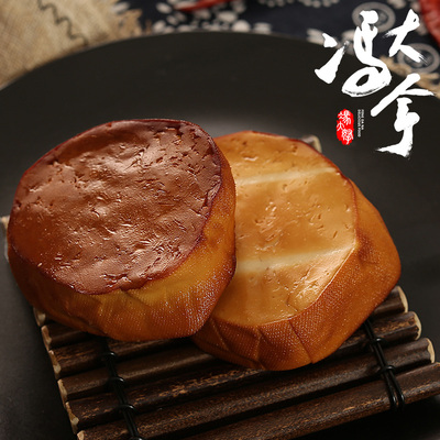 冯大拿东北特产豆制品素食熏豆干香干素鸡素肉零食豆腐熟食268g柱
