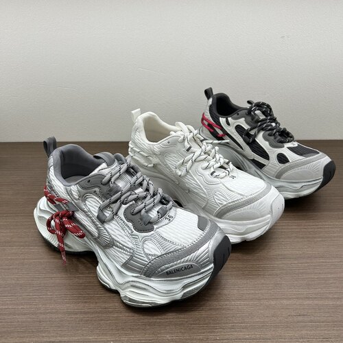 欧洲站时尚2026新款高品质老爹鞋潮鞋网面透气舒适轻便运动休闲鞋