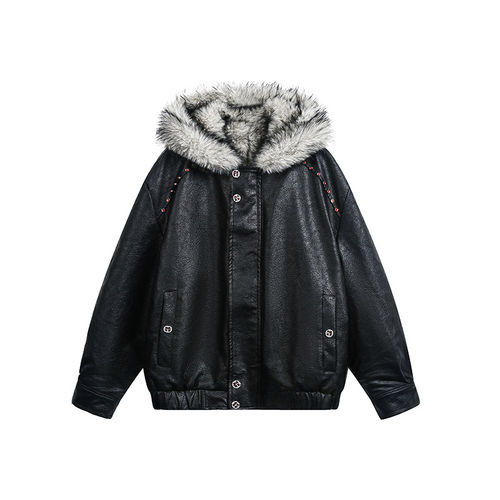 「设计师品牌」冬季新款百搭时尚棉衣外套