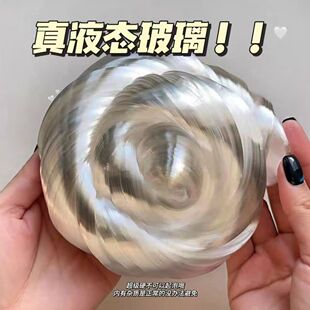 【液态玻璃】高透度超硬质感光泽感强弹跳泥安全无毒解压泥