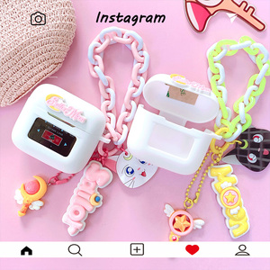 琴音v8保护套适用JBL TOUR Pro2蓝牙耳机保护壳viken v8耳机套JBL TOUR Pro3可爱少女心慕时v8硅胶软壳